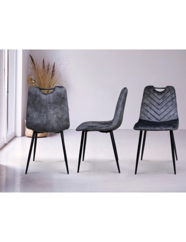 Silla Elda gris