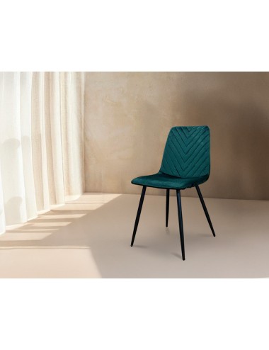 Silla Messina verde oscuro