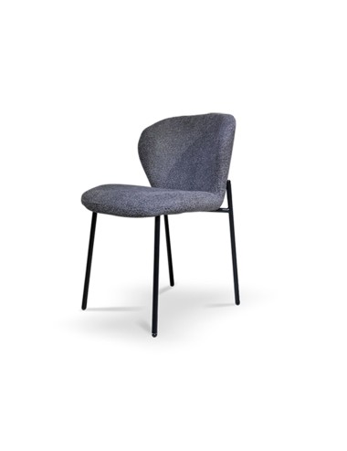 Silla Jeny gris oscuro