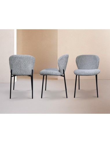 Silla Jeny gris claro