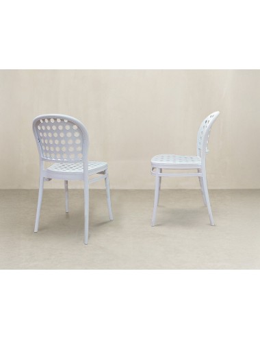Silla Nicosia blanco