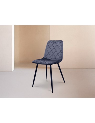 Silla Positano gris oscuro