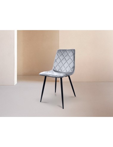 Silla Positano gris claro