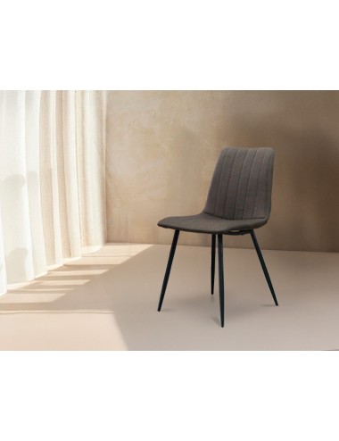 Silla Florencia marrón oscuro