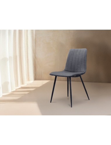 Silla Florencia gris oscuro