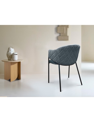 Silla Tánger gris oscuro