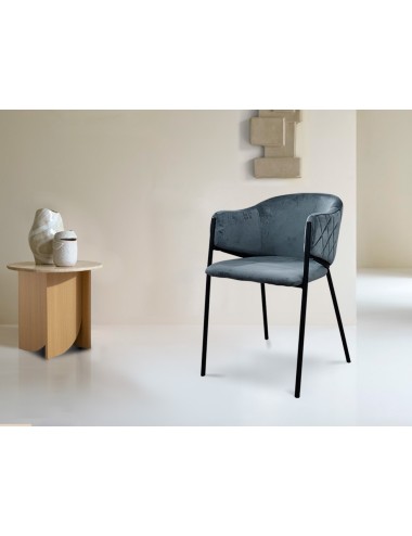 Silla Tánger gris oscuro