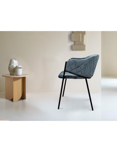 Silla Tánger gris oscuro