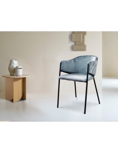 Silla Tánger gris claro