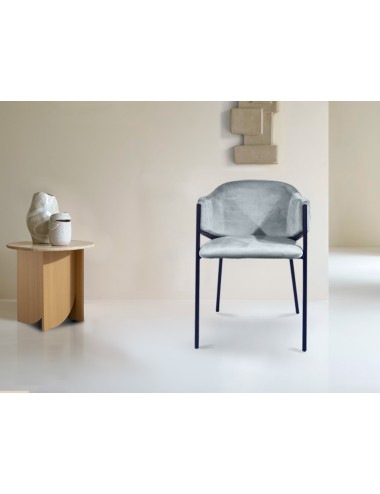 Silla Tánger gris claro