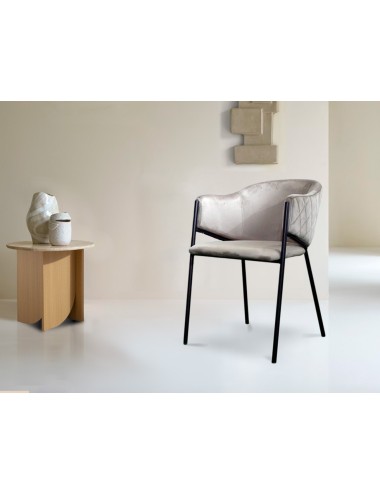 Silla Tánger marrón claro