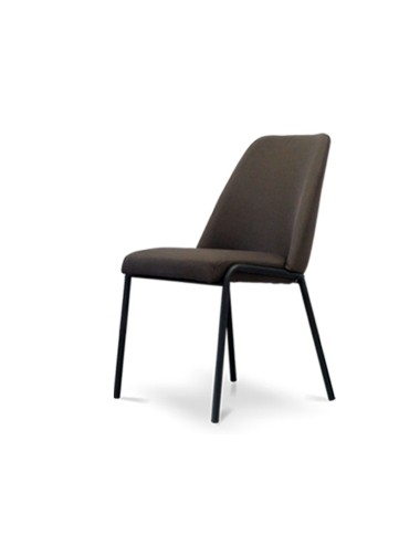 Silla Zadar marrón oscuro