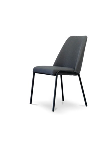 Silla Zadar gris oscuro