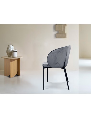 Silla Antibes gris