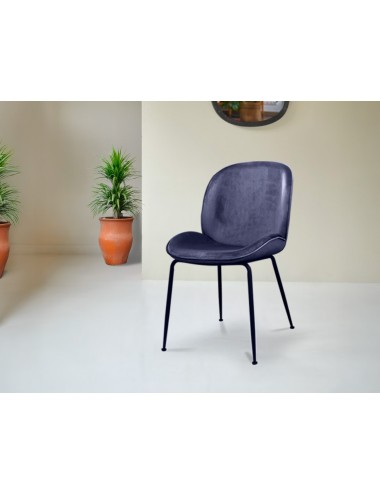 Silla Gaeta gris oscuro