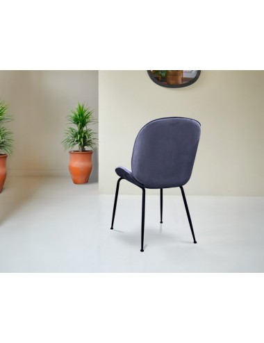 Silla Gaeta gris oscuro