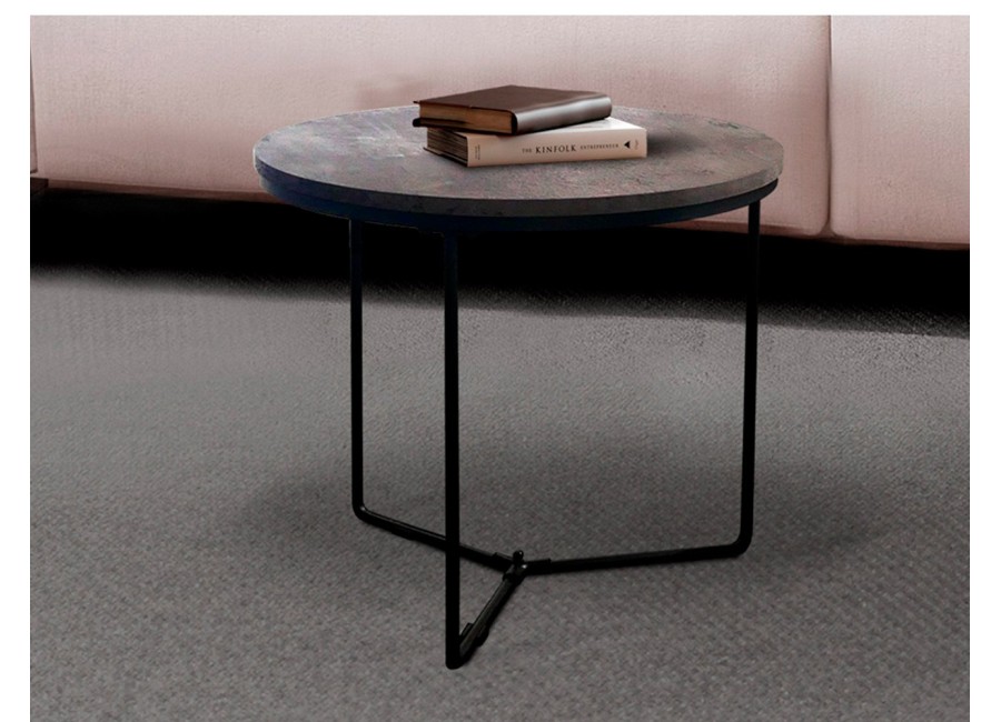 Mesa de centro Luna Pequeña con tapa 3D superresistente