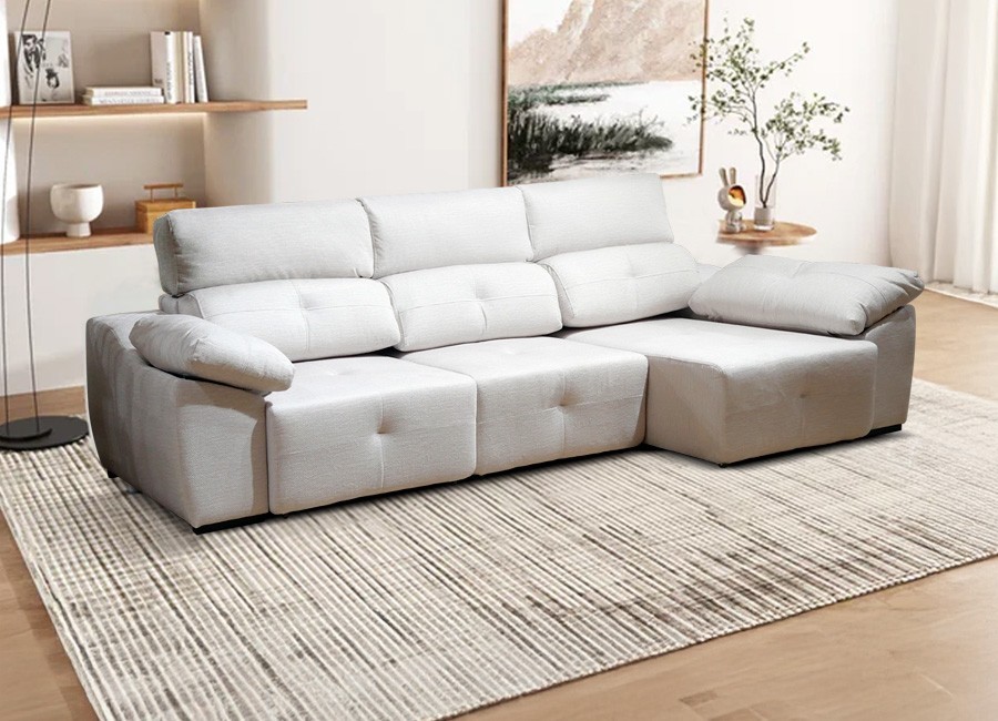 Sofá Tajo 300 con chaiselongue